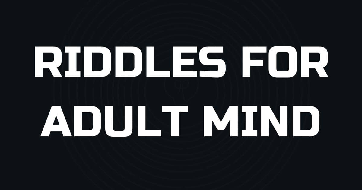 Riddles for Adults: Unlocking Minds