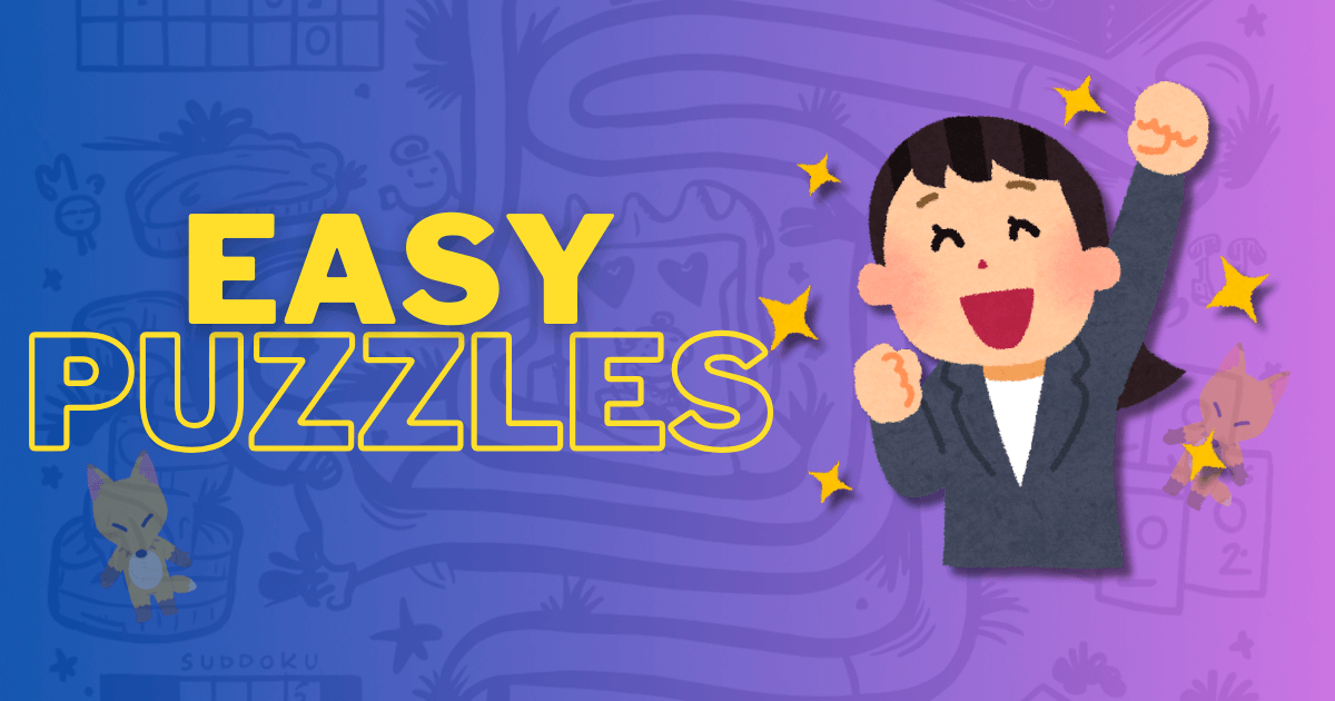 Easy puzzles: Fun for All Ages