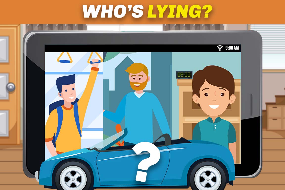 fun puzzles - who's lying