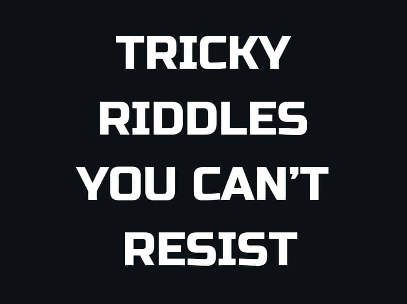 5 Tricky riddles