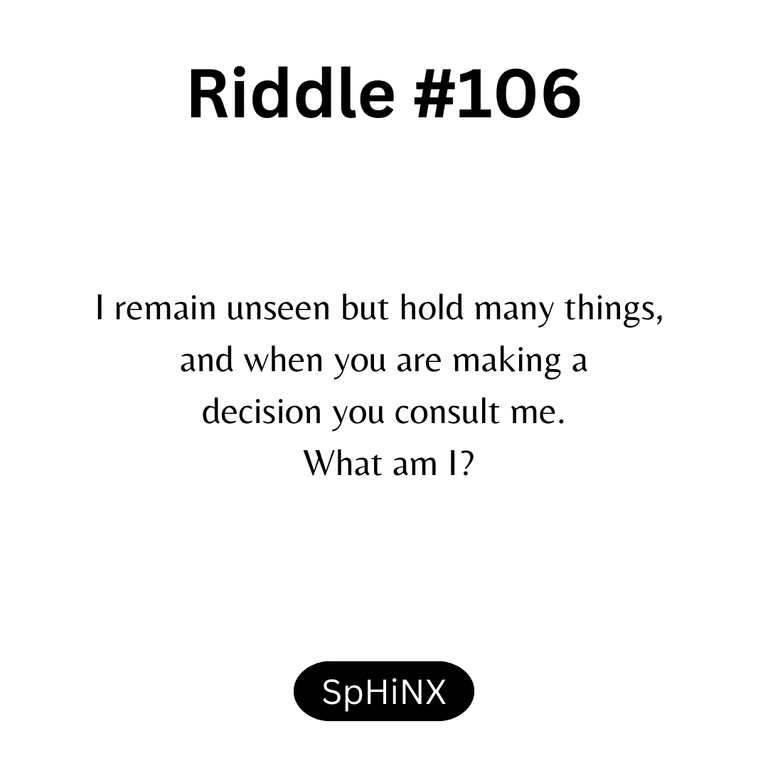 Riddle #106 by SpHiNX