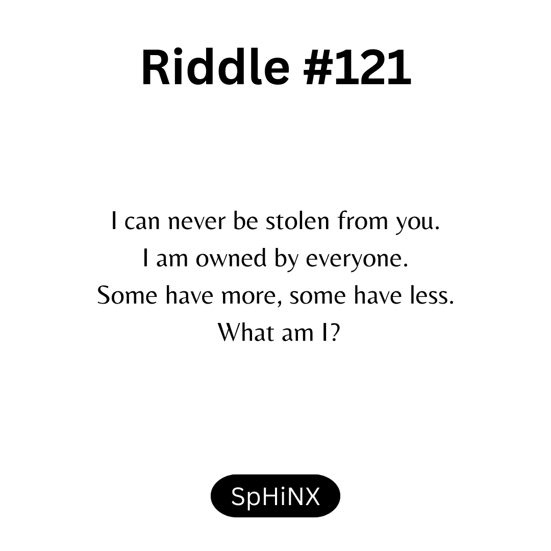 Riddle #121 by sphinxriddles