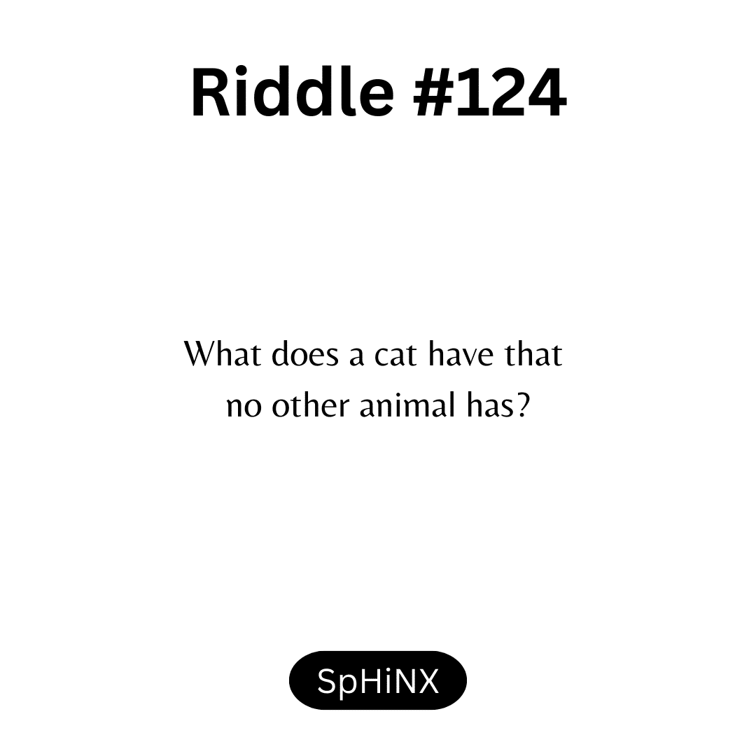 Riddle #124 by sphinxriddles