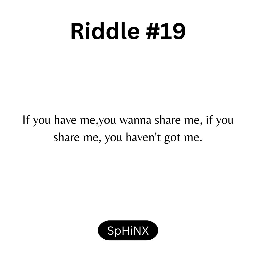 Riddle #19 by SpHiNX