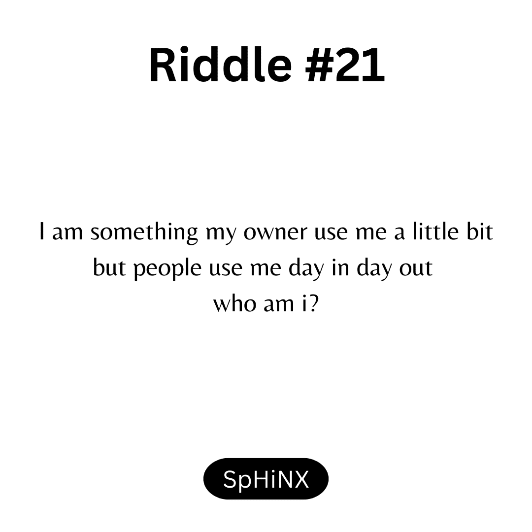 Riddle #21 by SpHiNX