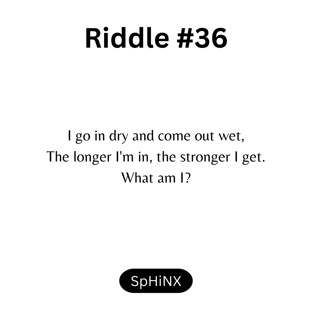 Riddle #36 by sphinxriddles