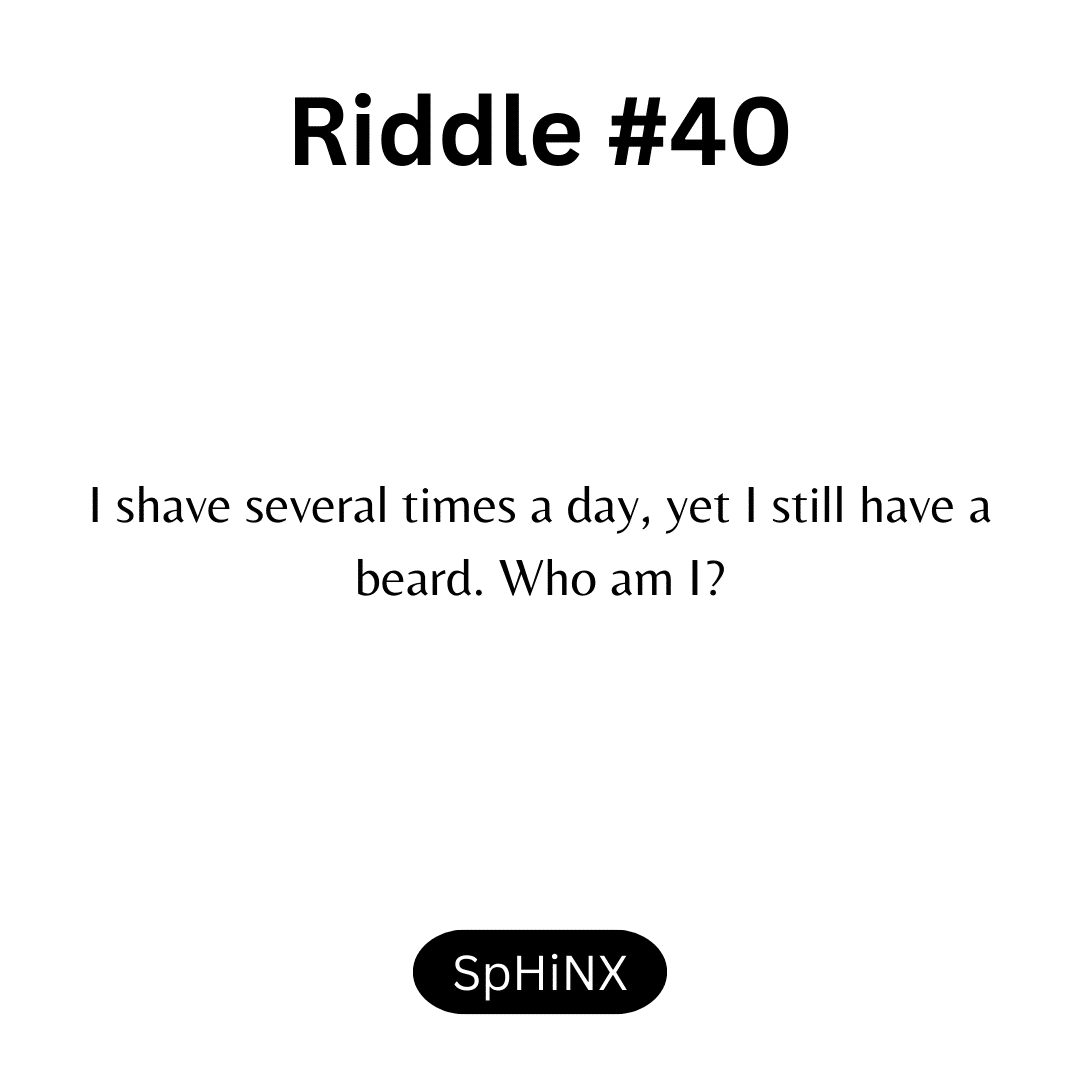 Riddle #40 by sphinxriddles