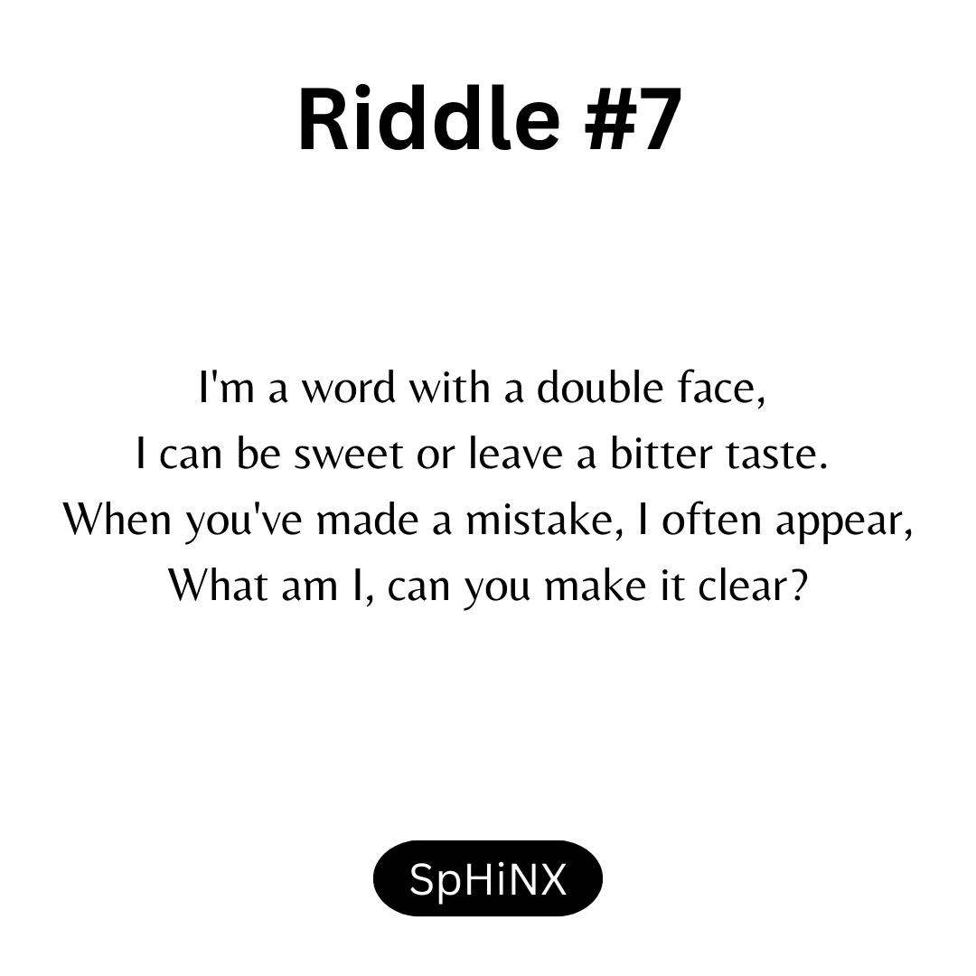 fun riddles - riddle #7