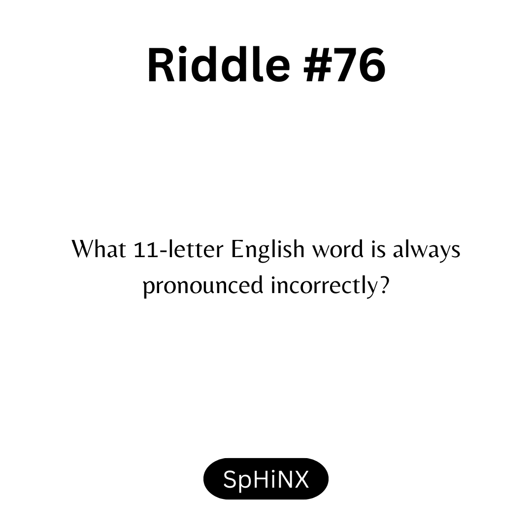 Riddle #76 by SpHiNX