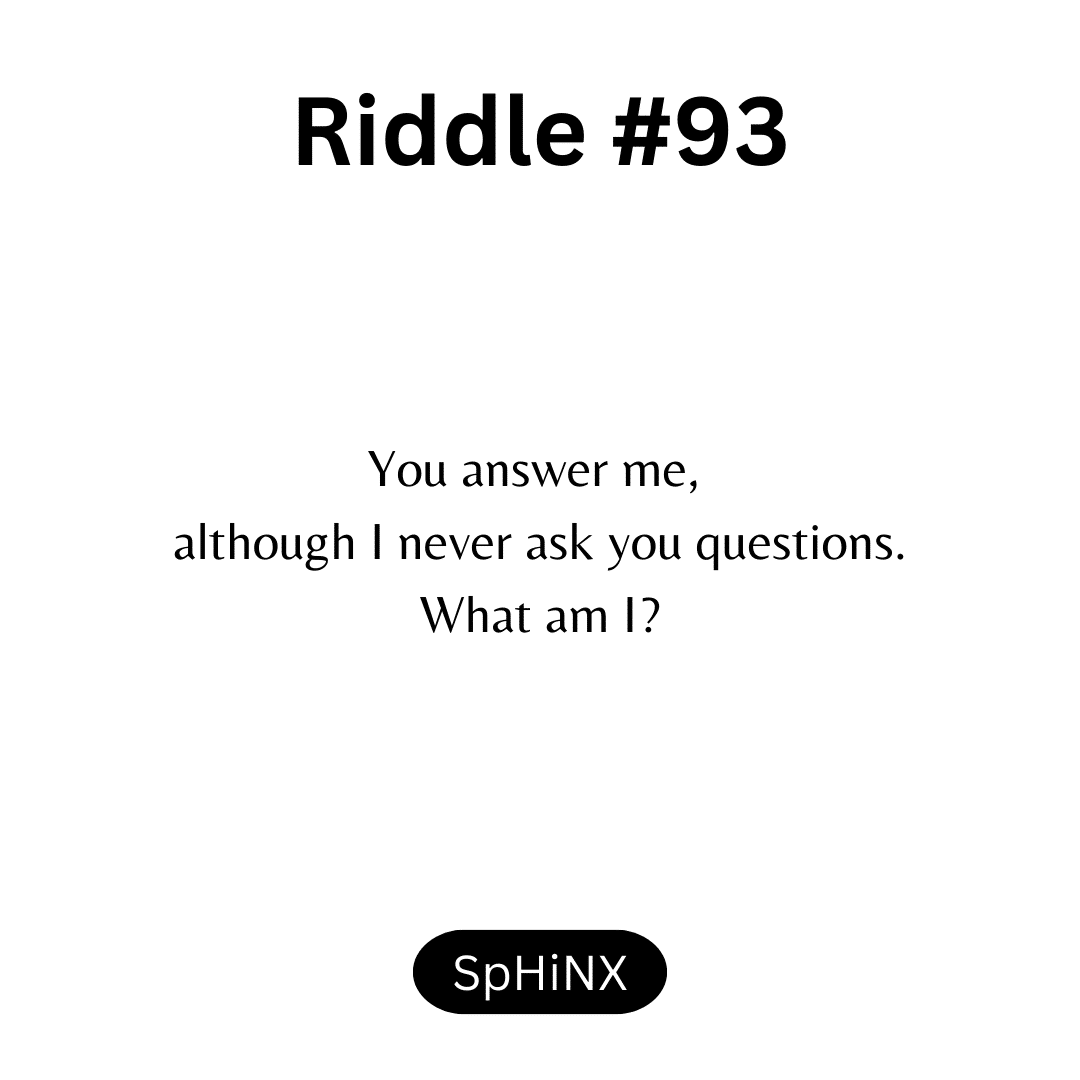 Riddle #93 by SpHiNX