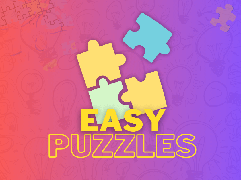 Easy Puzzles: Beginner-Friendly Brain Teasers