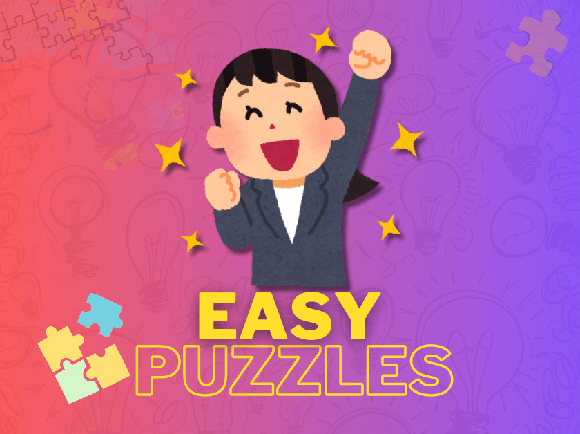 Easy puzzles: Fun for All Ages
