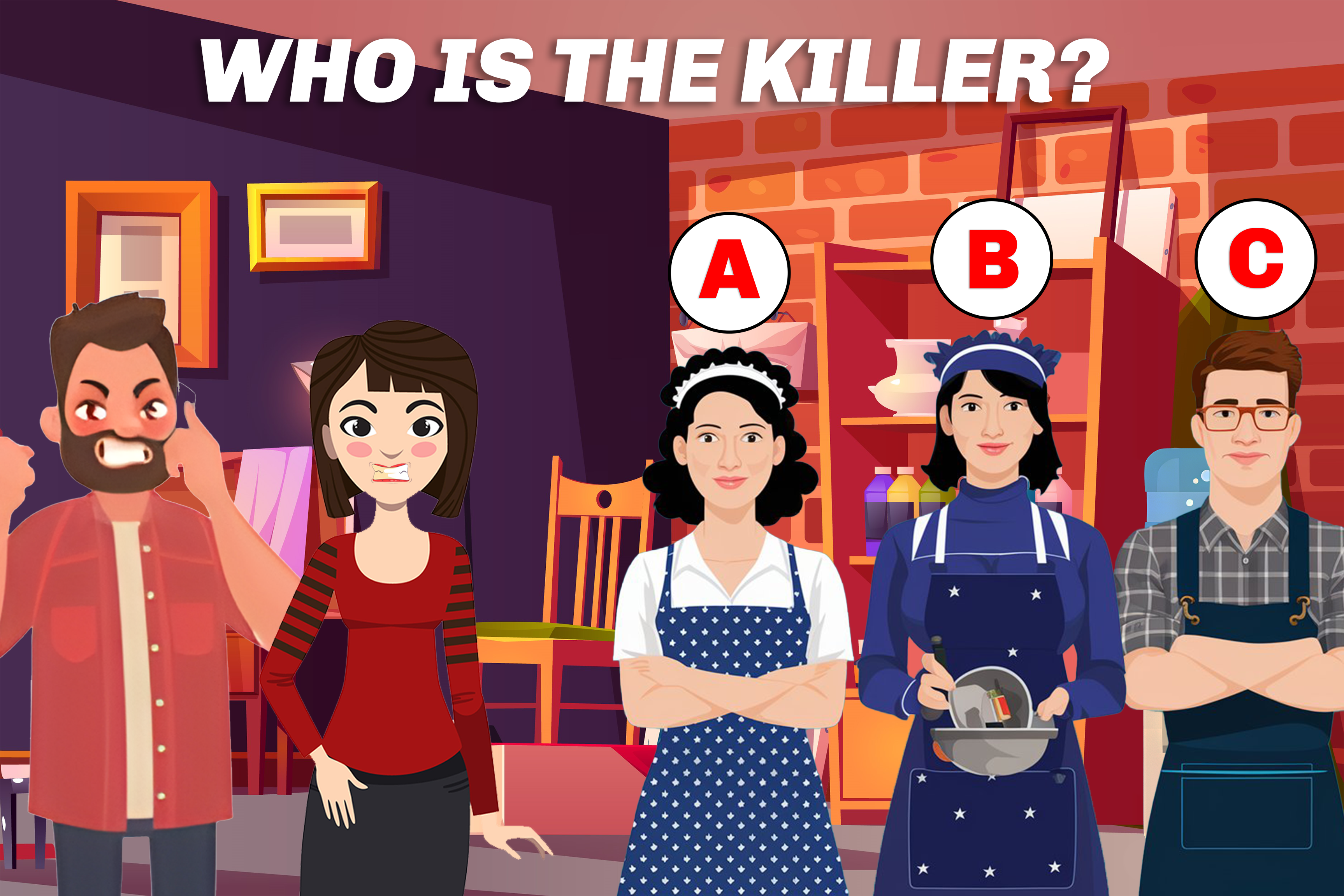 Powerful Puzzles Who's the killer?